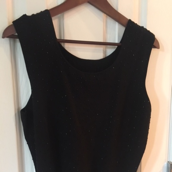 Black Beaded Sweater Set, PL - Picture 2 of 3